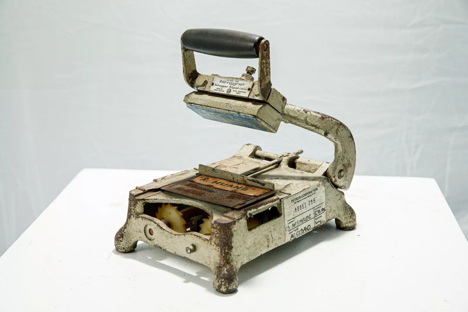 Addressograph and graphotype plates | San Miguel Archive